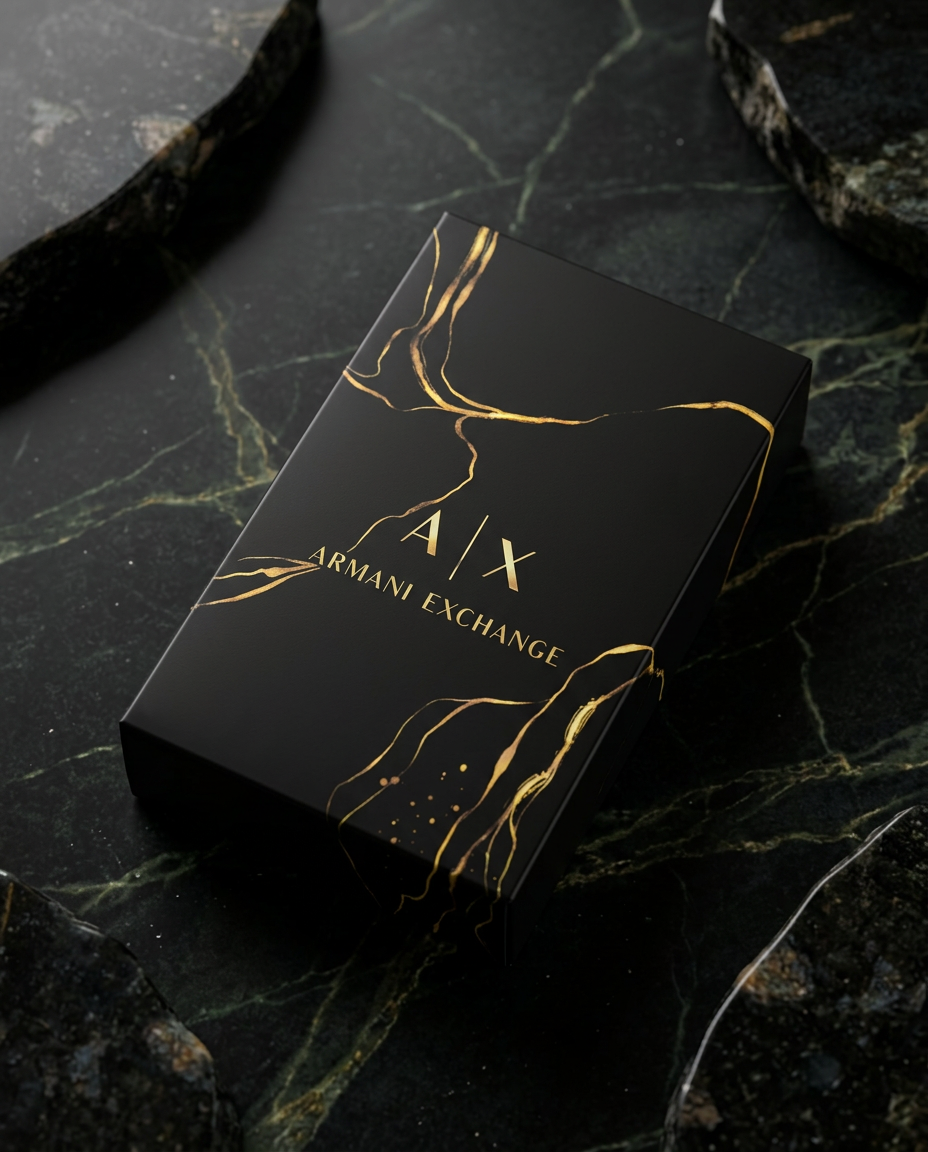 Armani Exchange Gold-Accent Boxer Briefs – 3-Pack Edition