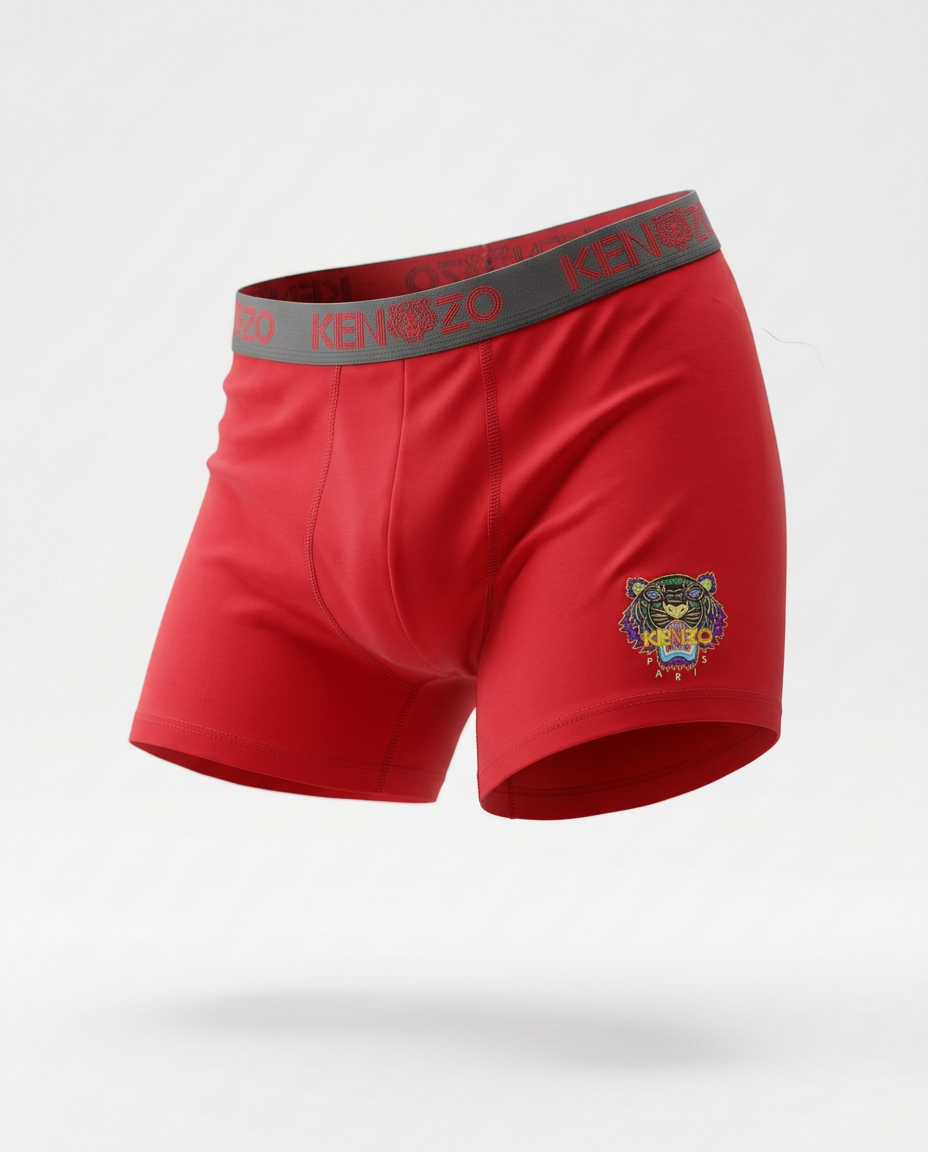 Kenzo Paris Signature Tiger Boxer Briefs – 3-Pack